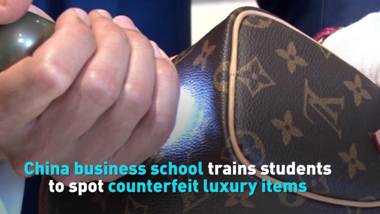 China business school trains students to spot counterfeit luxury items