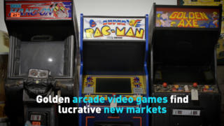 Golden arcade video games find lucrative new markets