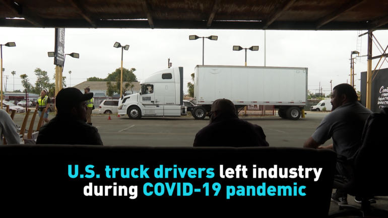 U.S. truck drivers left industry during COVID-19 pandemic