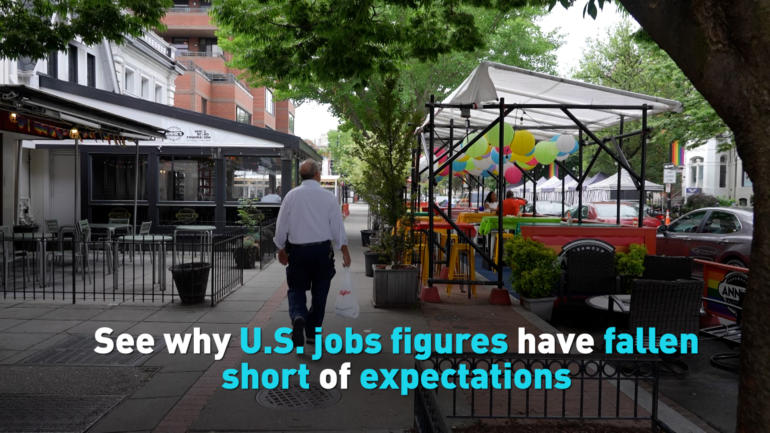 See why U.S. jobs figures have fallen short of expectations