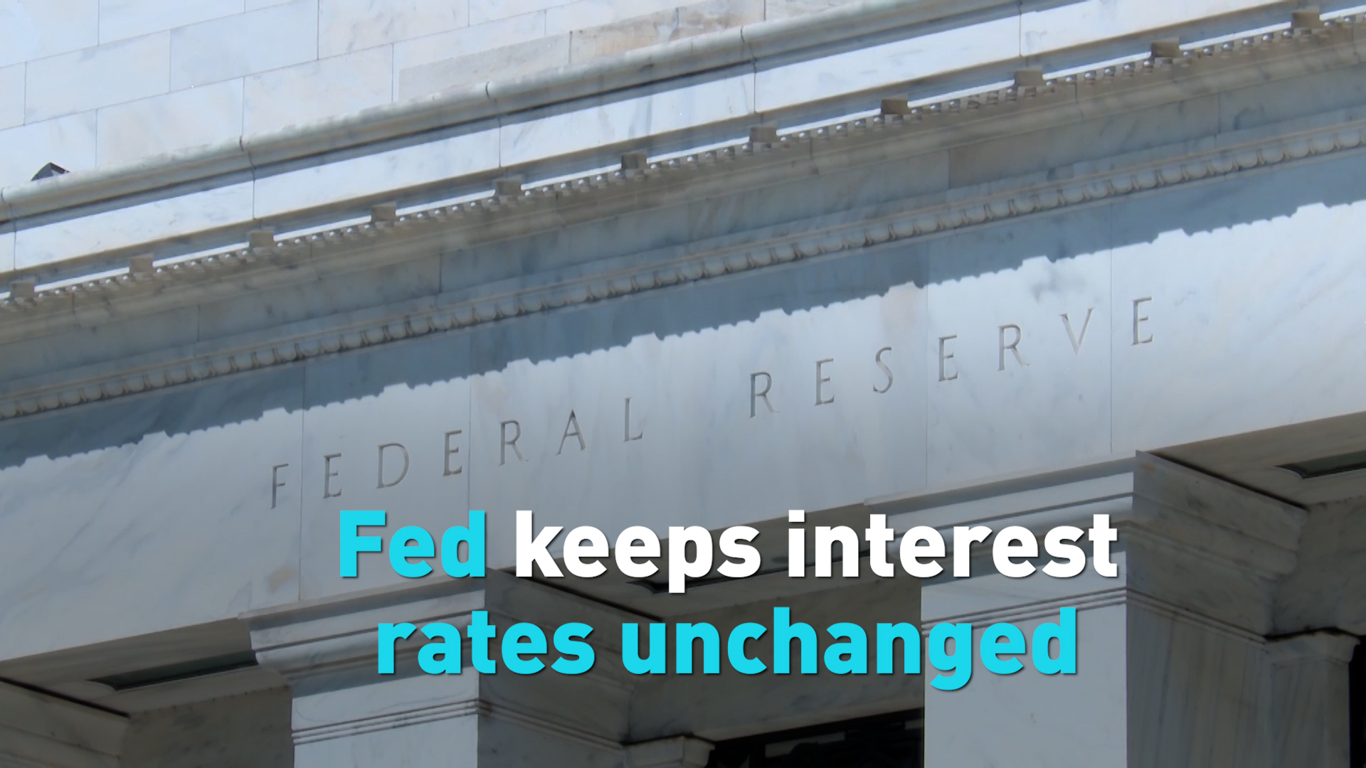 Federal Reserve Keeps Interest Rates Unchanged | CGTN America