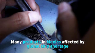 Many products in Mexico affected by global chip shortage