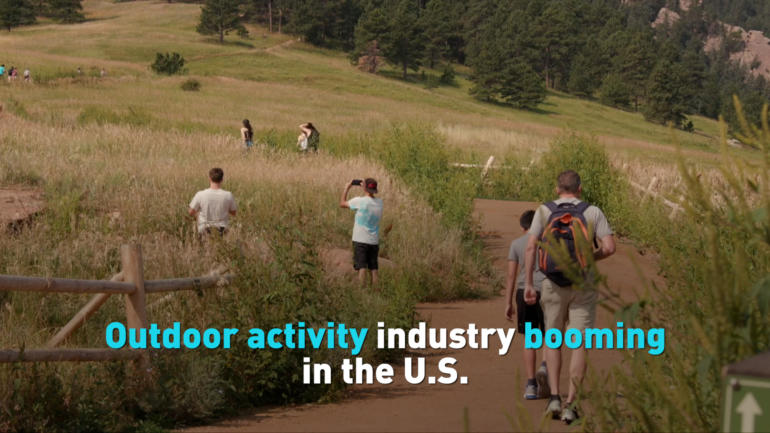 Outdoor activity industry booming in the U.S.