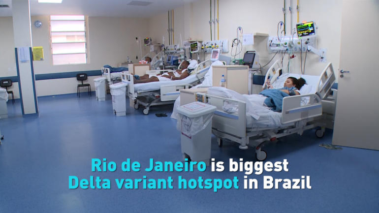 Rio de Janeiro is biggest Delta variant hotspot in Brazil
