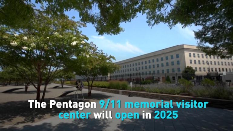The Pentagon 9/11 memorial visitor center will open in 2025
