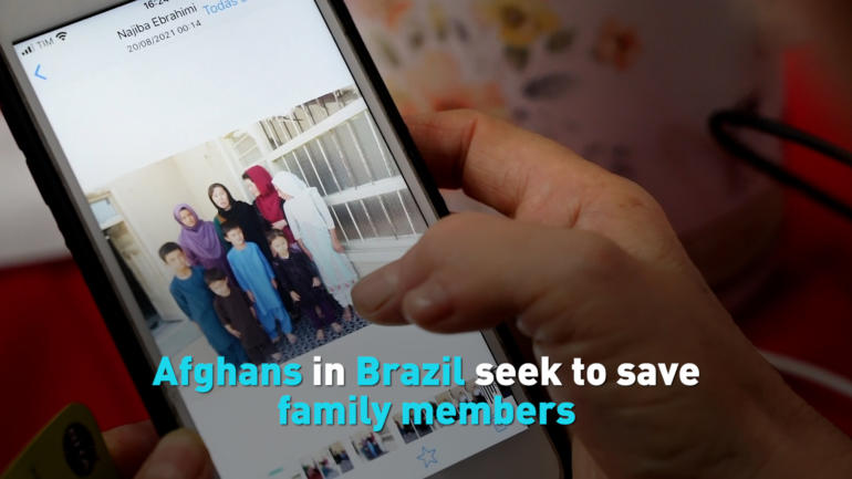 Afghans in Brazil seek to save family members