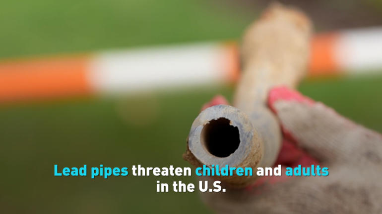 Lead pipes threaten children and adults in the U.S.