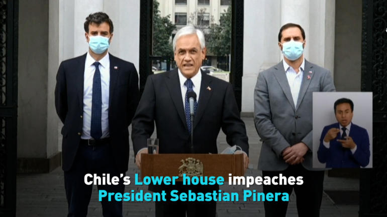Chile’s Lower house impeaches President Sebastian Pinera