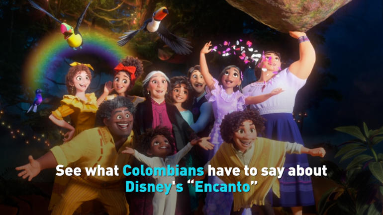 See what Colombians have to say about Disney's “Encanto”