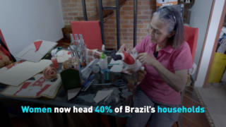 Women now head 40% of Brazil’s households