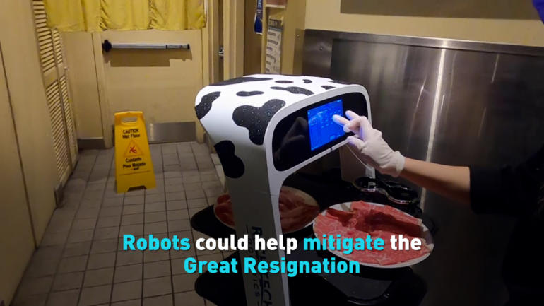 Robots could help mitigate the Great Resignation