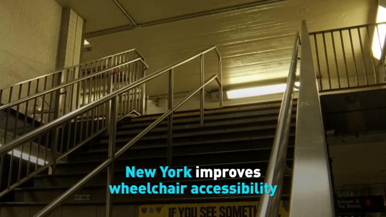 New York improves wheelchair accessibility