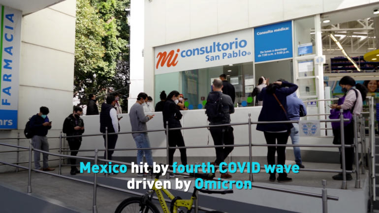 Mexico hit by fourth COVID wave driven by Omicron