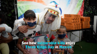 See how vulnerable kids enjoy Three Kings Day in Mexico