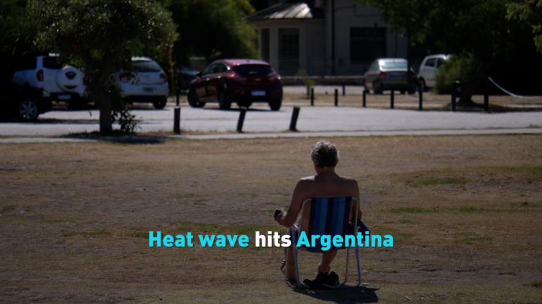 Heat wave hits Argentina