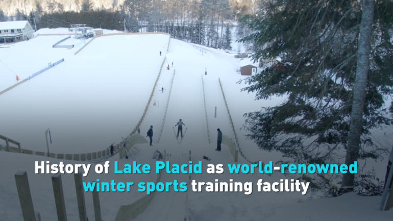 History of Lake Placid as world-renowned winter sports training facility