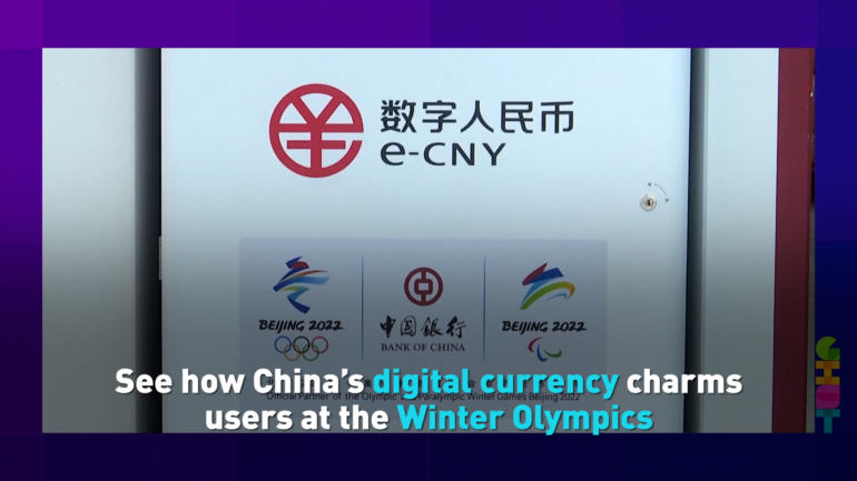 See how China’s digital currency charms users at the Winter Olympics