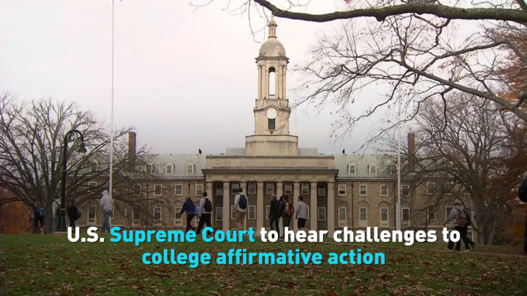 U.S. Supreme Court to hear challenges to college affirmative action