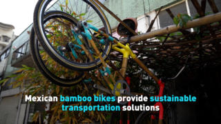 Mexican bamboo bikes provide sustainable transportation solutions