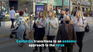 California transitions to an endemic approach to the virus