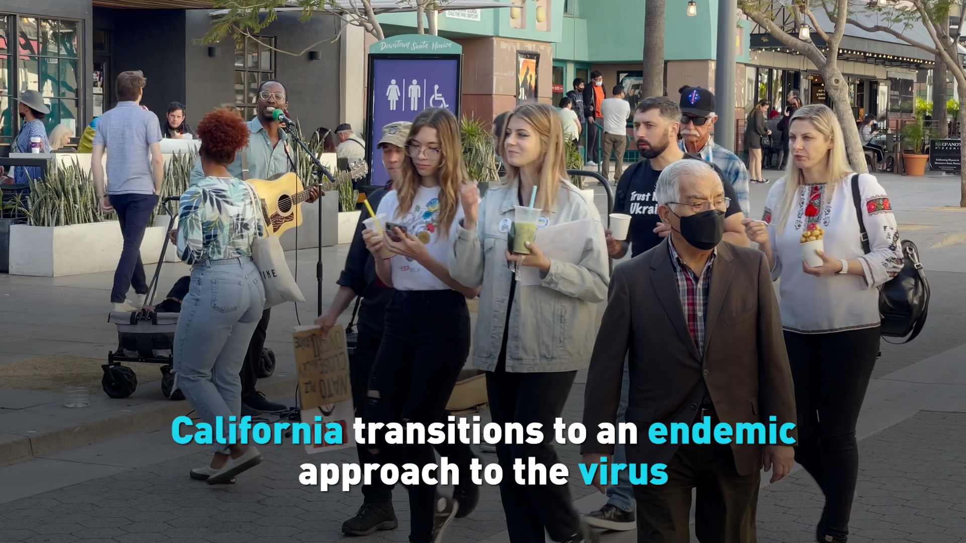 California Transitions To An Endemic Approach To The Virus CGTN America   EDIZ 