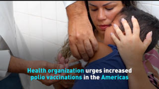 Health organization urges increased polio vaccinations in the Americas
