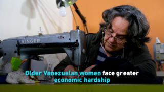 Older Venezuelan women face greater economic hardship