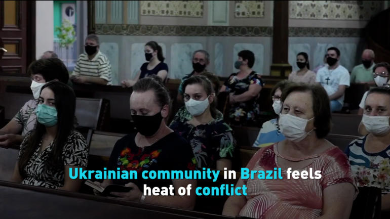 Ukrainian community in Brazil feels heat of conflict