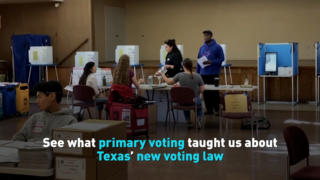 See what primary voting taught us about Texas’ new voting law