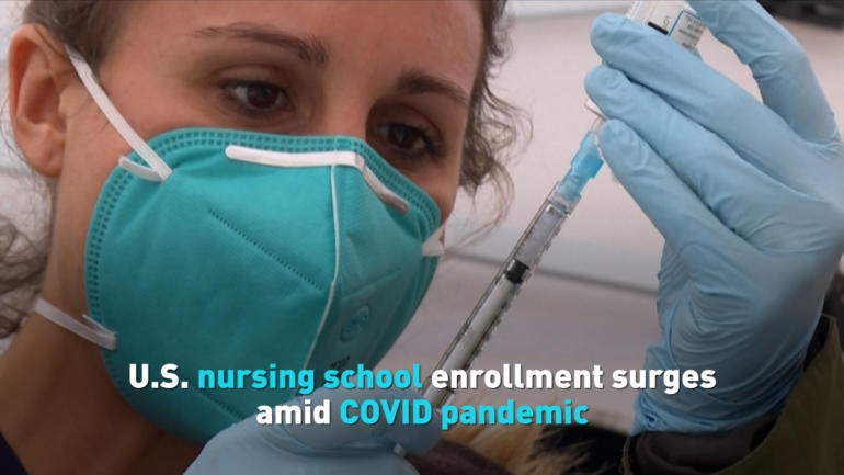 U.S. nursing school enrollment surges amid COVID pandemic