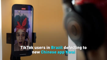 TikTok users in Brazil defecting to new Chinese app Kwai