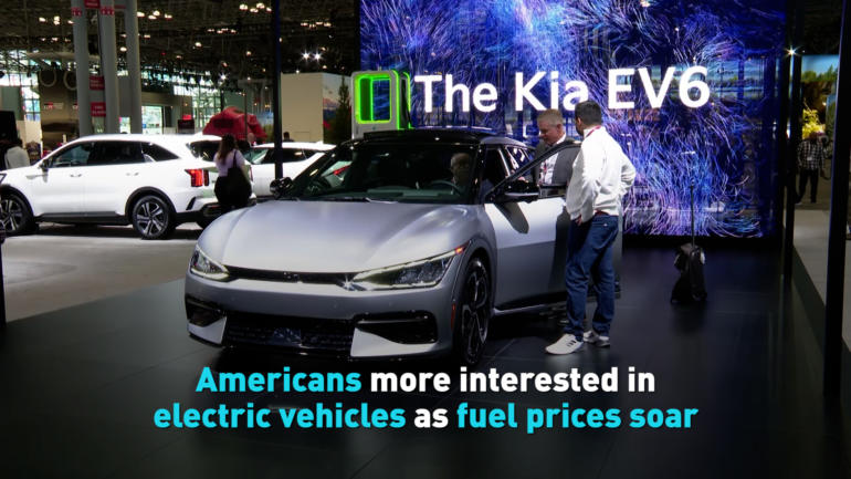 Americans more interested in electric vehicles as fuel prices soar