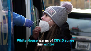 White House warns of COVID surge this winter