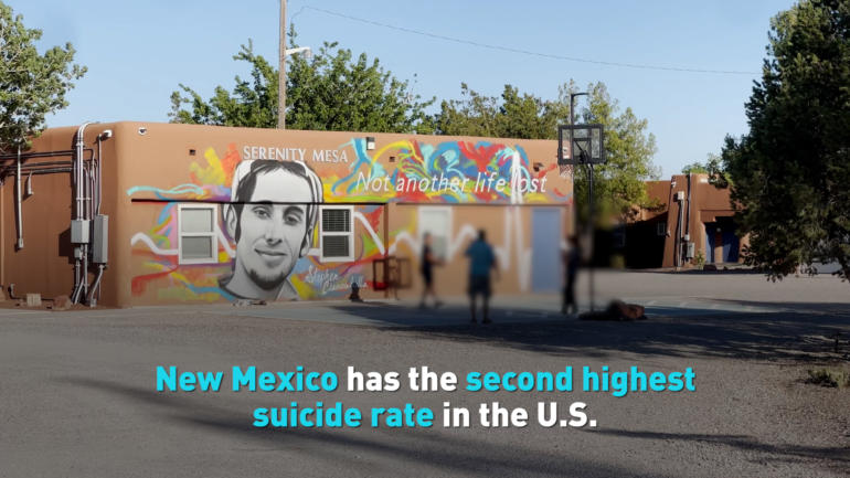 New Mexico has the second highest suicide rate in the U.S.