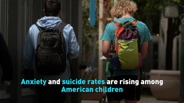 Anxiety and suicide rates are rising among American children