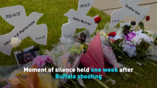 Moment of silence held one week after Buffalo shooting