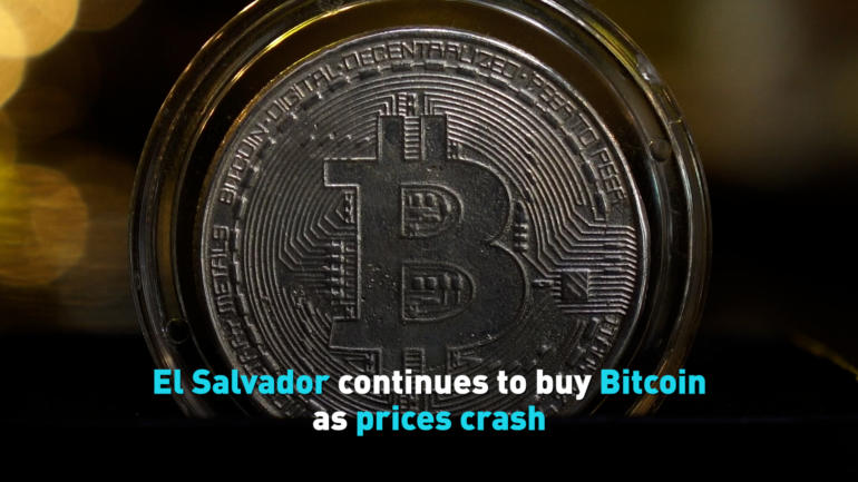 El Salvador continues to buy Bitcoin as prices crash