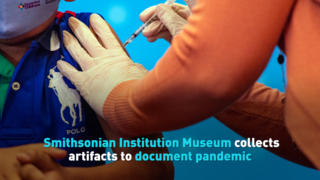 Smithsonian Institution Museum collects artifacts to document pandemic