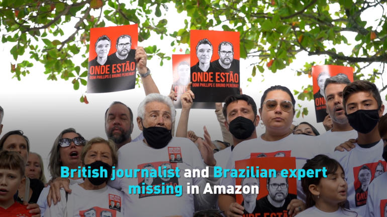 British ​journalist and Brazilian expert missing in Amazon