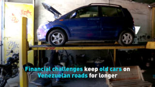 Financial challenges keep old cars on Venezuelan roads for longer