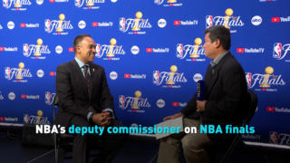 NBA’s deputy commissioner on NBA finals
