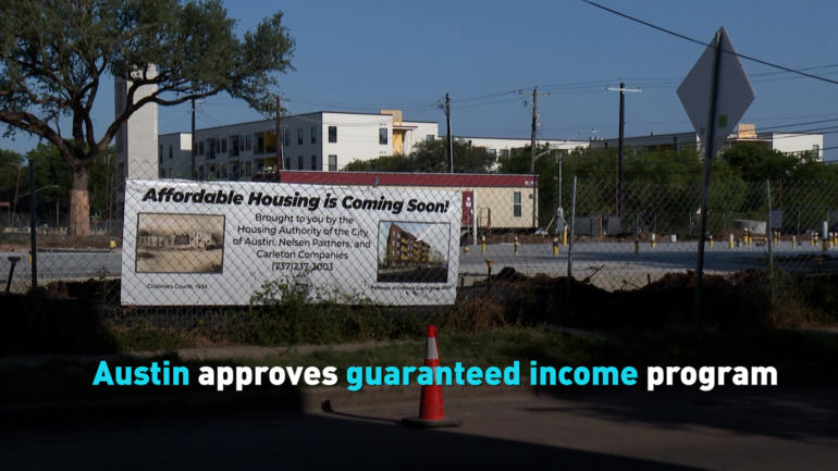 Austin approves guaranteed income program