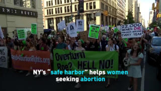NY’s “safe harbor” helps women seeking abortion