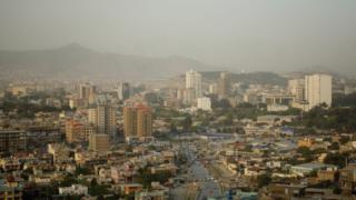 A long range picture of the city of Kabul