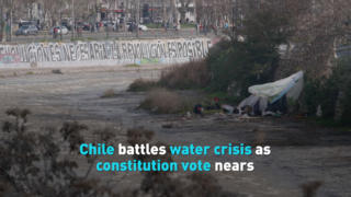 Chile battles water crisis as constitution vote nears