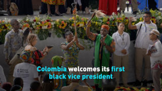 Colombia welcomes its first black vice president