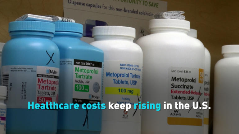 Healthcare costs keep rising in the U.S.