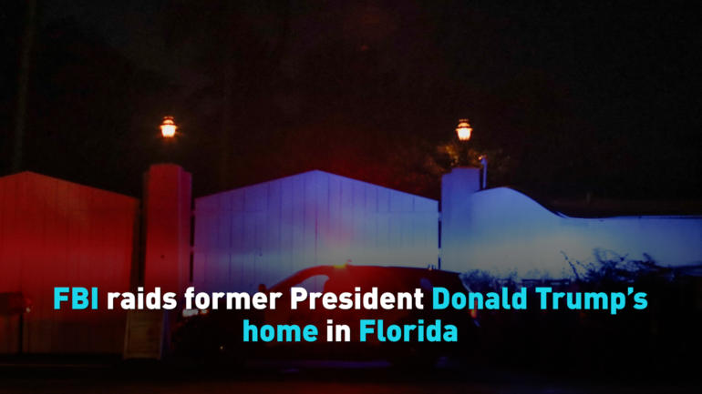 FBI raids former President Donald Trump’s home in Florida