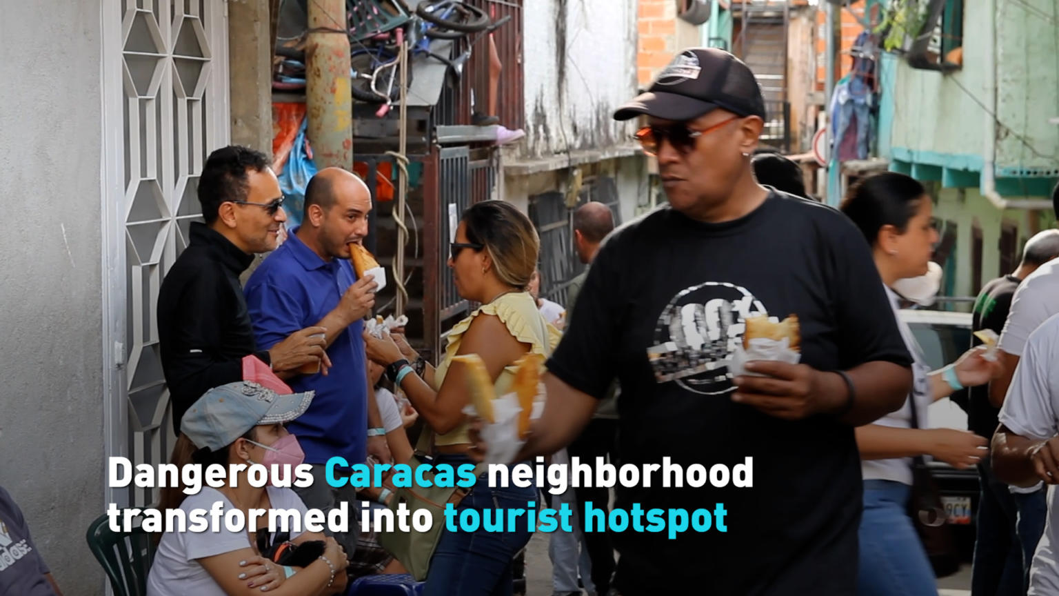 Once dangerous Caracas neighborhood transformed into tourism hotspot