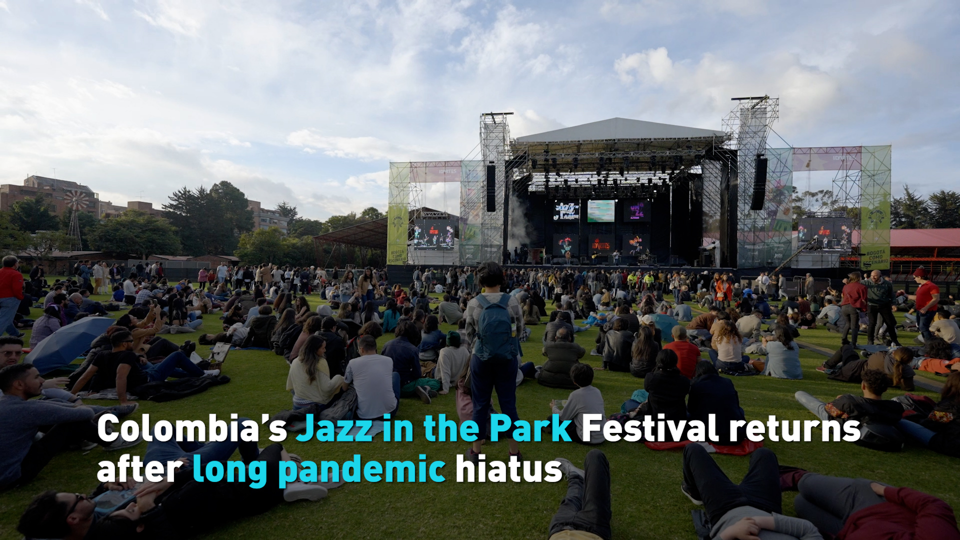Colombia’s Jazz in the Park Festival returns after long hiatus | CGTN